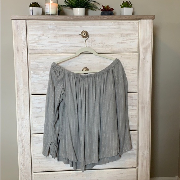 Anthropologie Cloth & Stone Off The Shoulder Top - Picture 1 of 3